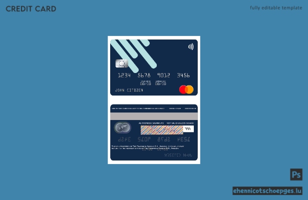Angola Finibanco Angola S.A. Mastercard-Beispielvorschau